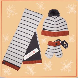 Kulich, šála, rukavice: to vše pod názvem Vichřice 💨 Jemně pletené zimní doplňky nedají větru šanci. #kulich #šála...